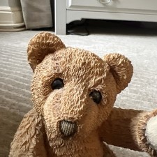 sherratt and simpson 56936 Bear Ornament VGC Large Bear Sitting Left Paw Up