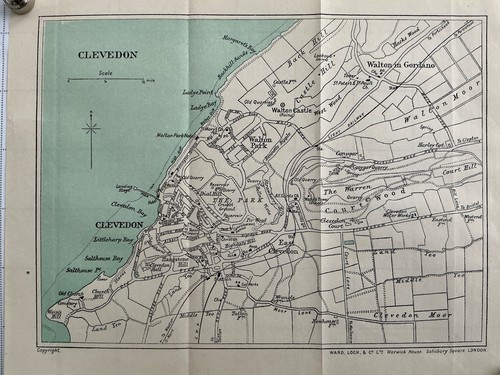 Clevedon 1929 antique - antique, street