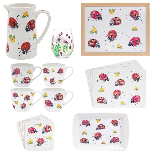 Country life ladybirds serving - life,