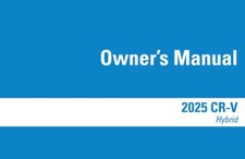 2025 Honda CR-V Hybrid Owner's