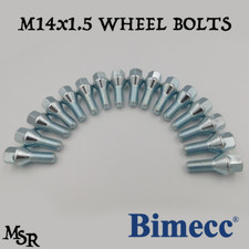 M14x1.5, R13 27mm Wheel Bolts