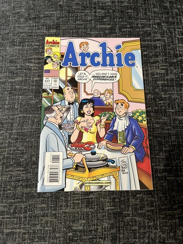 Archie comic 517 feb 2002 - archie, #517