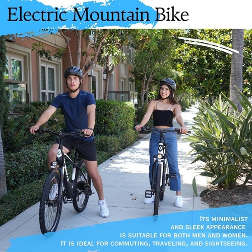 Electric mountain bike - electric, for