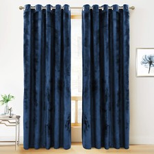 Thick Blackout Crushed Velvet