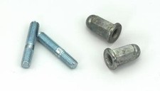 Scooter Exhaust Nuts + Stubs