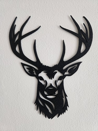 Deer head wall art stag - deer,