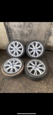 Ford Fiesta Zetec S Mk7.5 Alloy Wheels Set X4 17” Silver 4x108 With Tyres