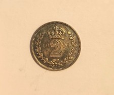 1904 Maundy Twopence - Edward VII British Silver Coin