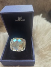 Swarovski Aurora Bourealis Rare Nirvana Ring Size 52