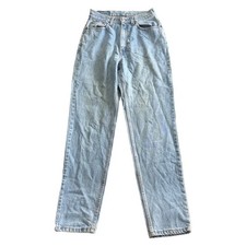 Levis 512 Denim Jeans Slim Fit Tapered Vintage 90s Light Wash Blue Mens W27 L31