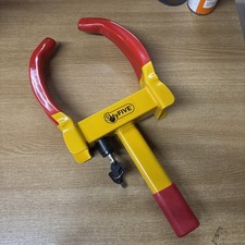 Wheel Clamp for Car Trailer Car Lock Caravan Van Security Lock 2 Keys 9283