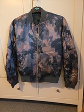 Topshop Size 10 Zip Up Green