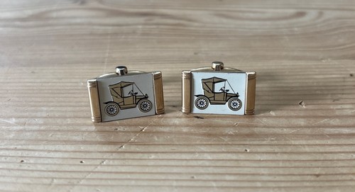 Vintage stratton car - stratton, cufflinks