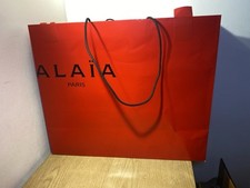 alaia Red Large Empty Bag 54vm-45cm-22cm