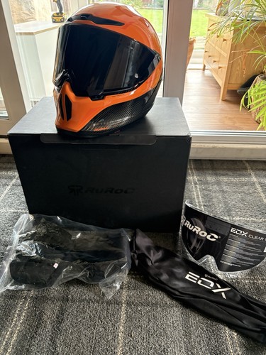 Ruroc motorbike helmet - ruroc,