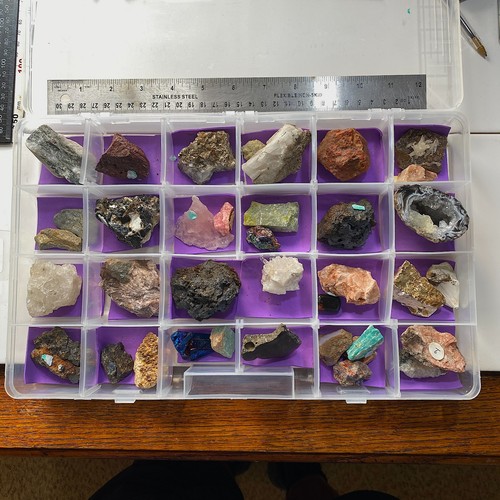 Mineral rock specimens in - specimens,