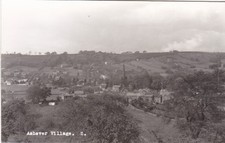 ASHOVER VILLAGE, REAL PHOTO DERBYSHIRE POSTCARD (ref 6508/20)
