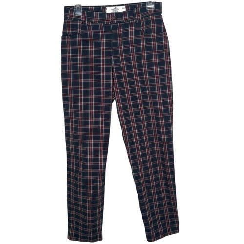 Ultra high rise plaid pants - ultra,