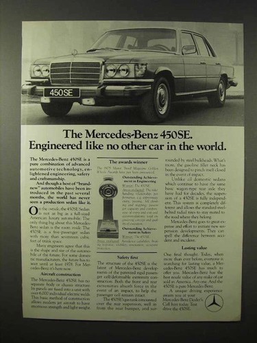 1975 mercedes benz - 450se, car