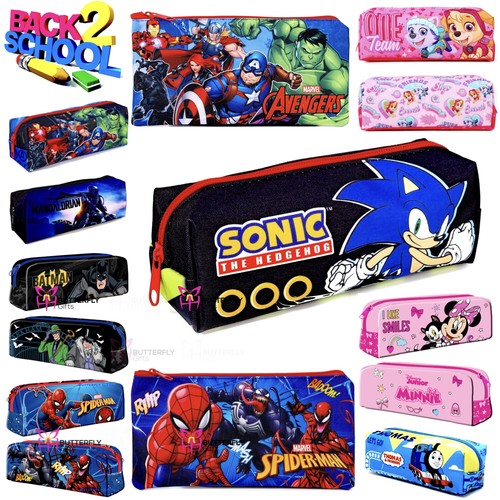 Kids pencil case barbie sonic - case,