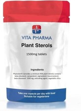 Plant Sterols 1500mg,  IMMUNITY, CHOLESTEROL, HEART HEALTH VITAPHARMA
