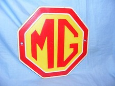 MG Car Sign Advertising Garage