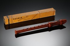 Vintage Hohner C-Descant Educator Recorder 9505 Wood