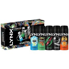 Lynx Fragrance Squad 5pc Gift Set | Body Spray Deodorant Collection - BRAND NEW