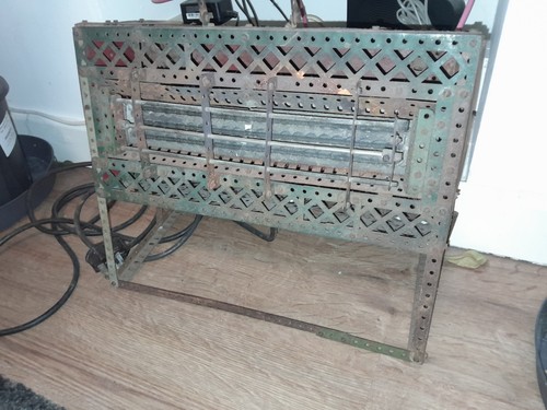 Meccano vintage fire place - vintage,