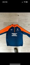 Glasgow Rangers Castore Tracksuit Top Blue Sweatshirt Training Size. XXXL