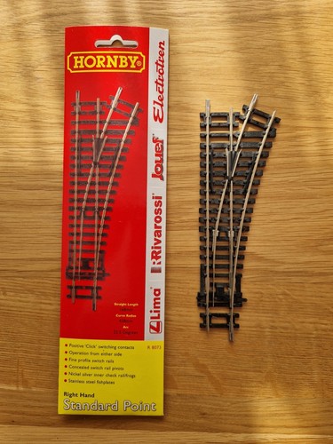 Hornby gauge r8073 point - hornby, oo