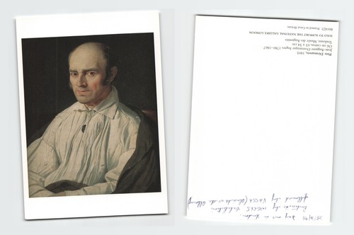 Vintage postcard art portrait - vintage,