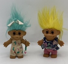 Two Original Russ Gonks Trolls