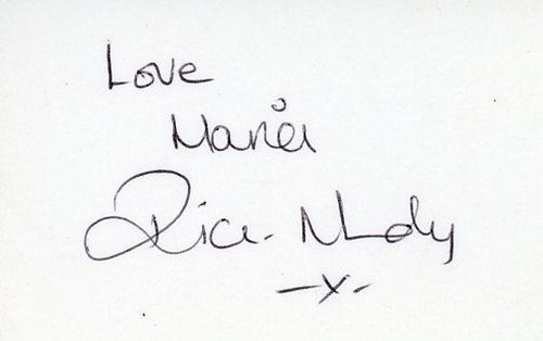 Mandy rice davies - mandy, signed