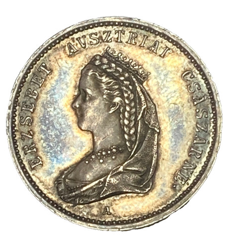 1867 silver coronation medal - 1867,