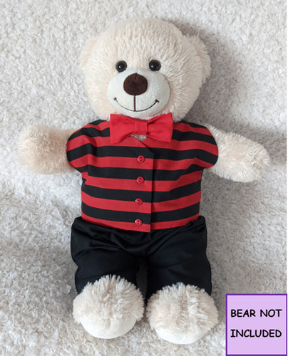 Handmade striped red - handmade, red/black