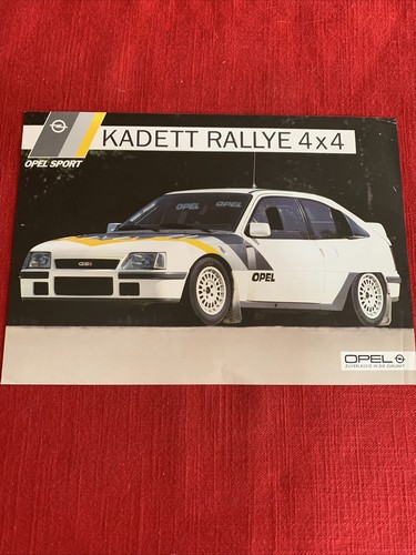 Original vintage brochure opel - original,