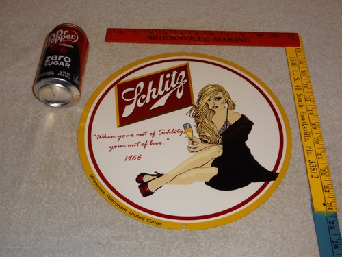 Vintage schlitz beer woman - vintage,