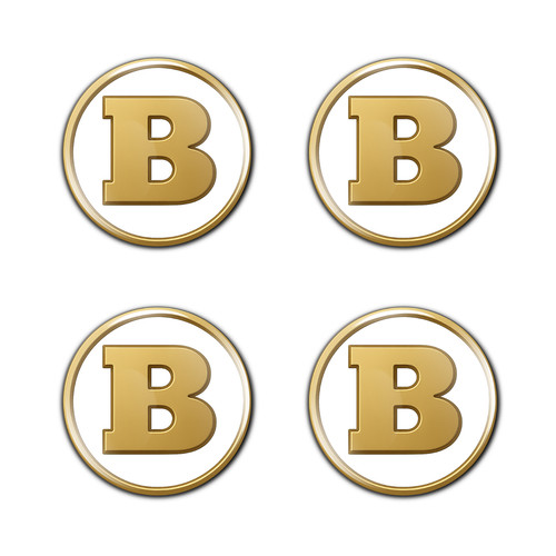Brabus stickers decals - brabus, domed