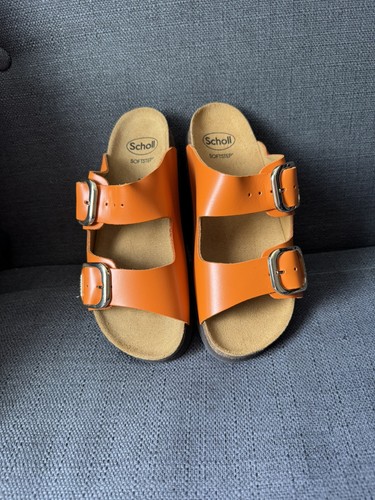 Scholl softstep orange sliders - orange,