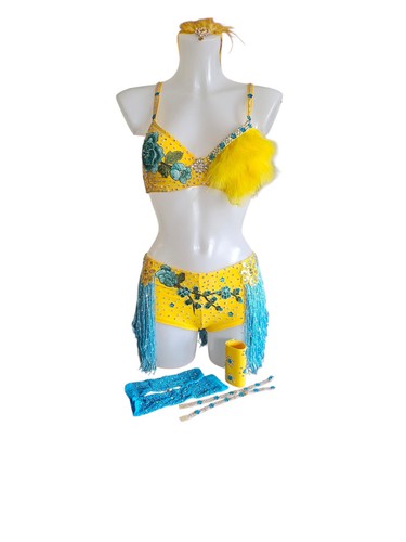 Yellow turquoise blue - yellow,