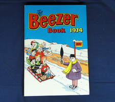 The Beezer Vintage  Comic Book Annual 1974 D.C. Thomson & Co. Unclipped