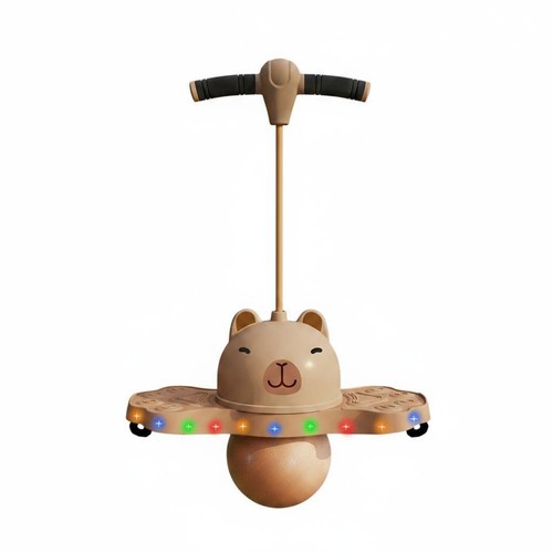 Capybara jumping ball - capybara,