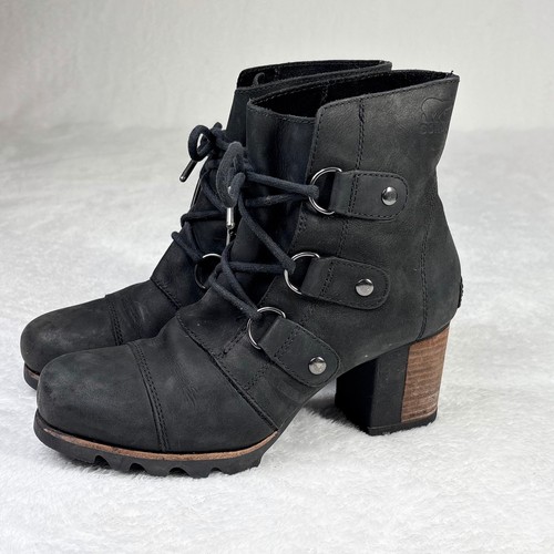Sorel addington lace black - lace,