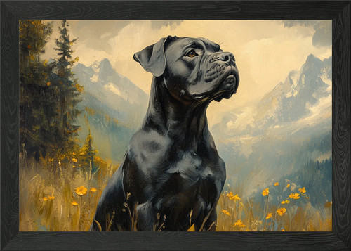 Cane corso dog portrait - cane,