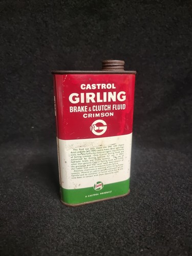 Vintage castrol girling - vintage,