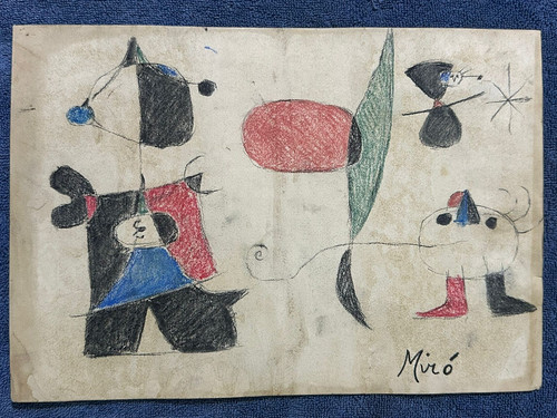 Joan miro drawing - miro, painting