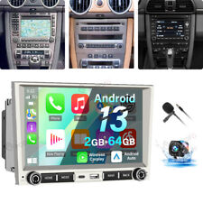 64G For Porsche 911 Boxster 987 2005-2008 CarPlay Android Car Stereo Radio +Cam