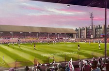 A view from the shed, Tynecastle, Hearts  20'' x 30'' box canvas print