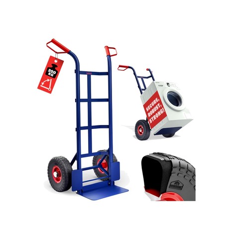 Sack truck foldable 200kg - foldable,